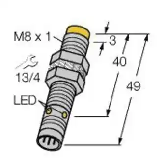 Conrad Turck Inductieve sensor Niet vlak PNP, NO NI3-EG08-AP6X-V1131 aanbieding