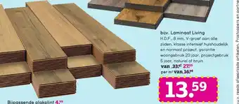 Leen Bakker Laminaat Living aanbieding