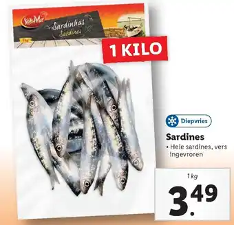 Lidl Sol Mar Sardines 1kg aanbieding