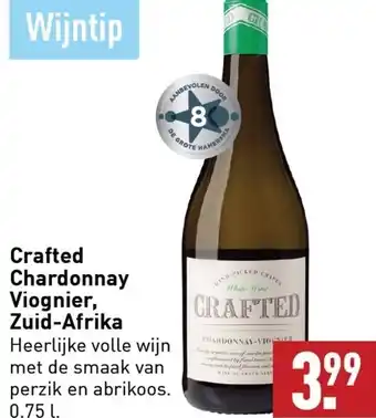 ALDI Crafted chardonnay viognier zuid afrika aanbieding