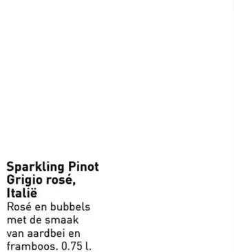 ALDI Sprakling pinot grigio rose italie 0.75l aanbieding