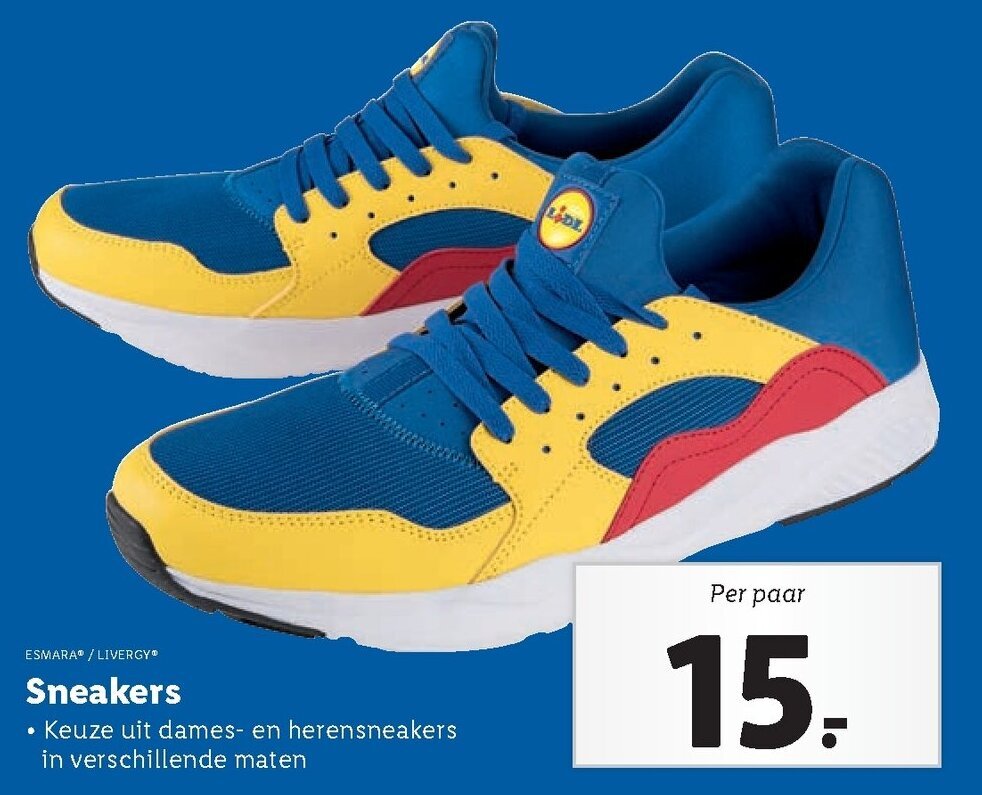 Esmara/Livergy Sneakers aanbieding bij Lidl