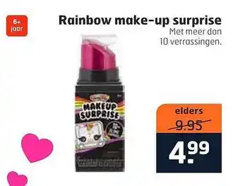 Trekpleister Rainbow Make-Up Surprise aanbieding