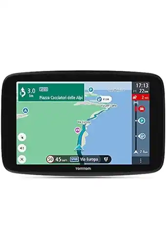 Amazon TomTom GO Camper Max-navigatiesysteem voor campers en caravans, met 7-inch HD-scherm, camper- en caravan-POI's, updates via W aanbieding