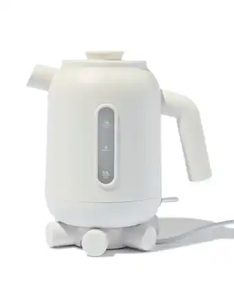 HEMA HEMA Waterkoker Ketelbinkie Snoerloos 1.5L Wit aanbieding