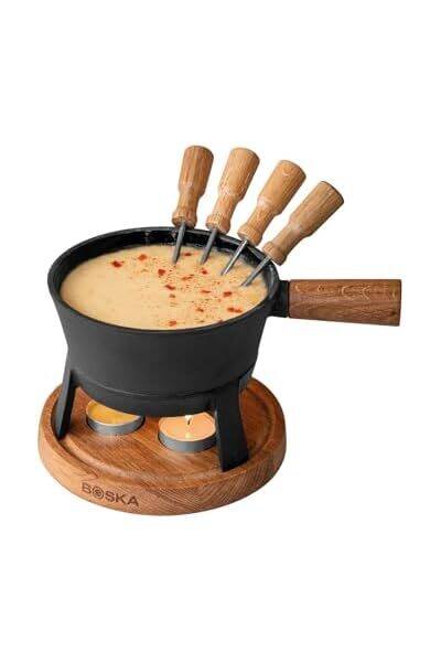 Boska Fondueset Pro - Käsefondue Für 4-5 Personen Mit 1,2L Inhalt