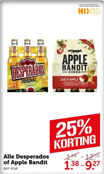 Coop Alle Desperados of Apple Bandit aanbieding