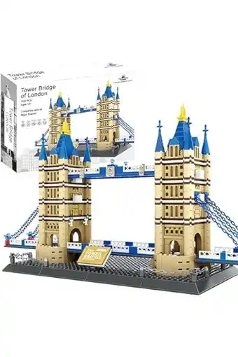 Amazon Apostrophe Games Tower Bridge London Bouwstenen Set - 1052-delig aanbieding