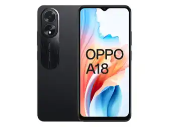 MediaMarkt Oppo A18 - 128 Gb Zwart aanbieding