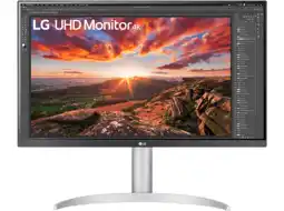 MediaMarkt LG 27up85np-w.aeu - 27 Inch 3840 X 2160 (ultra Hd 4k) Ips-paneel In Hoogte Verstelbaar aanbieding