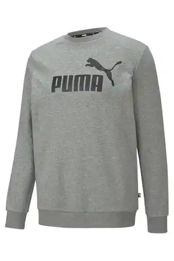 Amazon PUMA Ess Big Logo Crew Tr heren trui (1-Pack) aanbieding