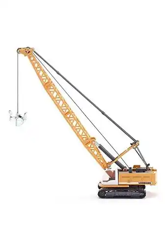 Amazon siku 1891, Liebherr Cable Excavator, 1:87, Metal/Plastic, Yellow, Scoop opens and closes, Incl. Rotating cable winch aanbieding