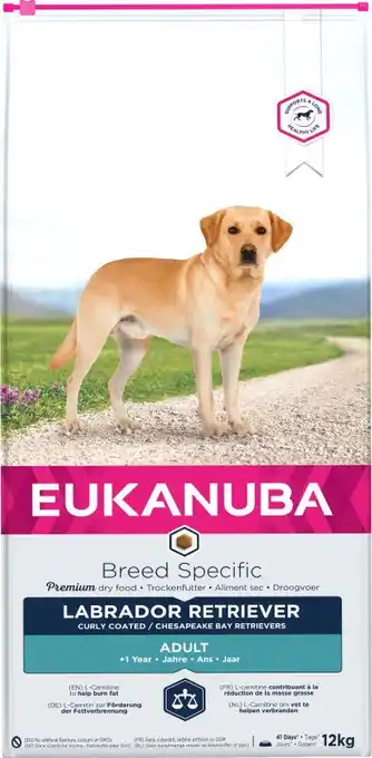 Welkoop Eukanuba Adult Labrador Retrievers - Hondenvoer - Kip - 12 kg aanbieding