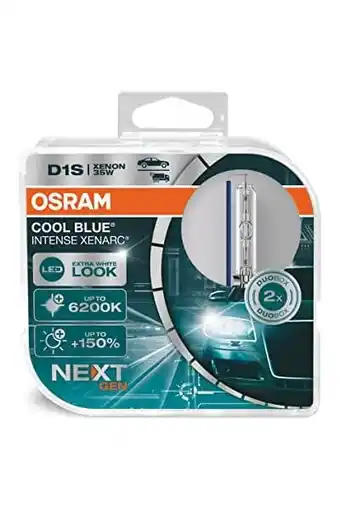 Amazon OSRAM XENARC COOL BLUE INTENSE D1S, Duodoos aanbieding