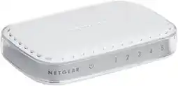 Amazon NETGEAR GS605-400PES netwerk-switch Unmanaged L2 Gigabit Ethernet (10/100/1000) Wit aanbieding