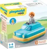 Bol.com PLAYMOBIL 1.2.3 Kinderauto - 71323 aanbieding