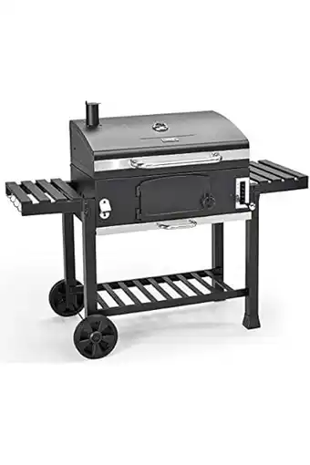 Amazon TAINO Hero XXL Smoker Houtskoolbarbecue, grillwagen, staande barbecue aanbieding