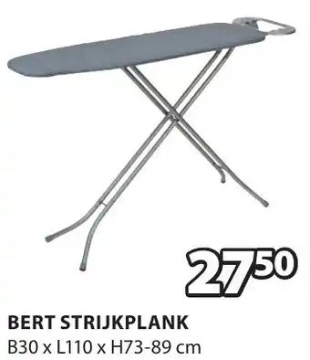 Jysk BERT STRIJKPLANK B30 x L110 x H73-89 cm aanbieding