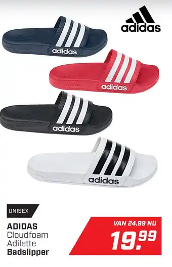 Daka Sport Adidas Cloudfoam Adilette Badslipper aanbieding