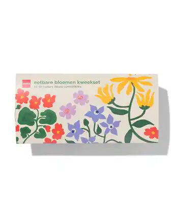 HEMA HEMA Kweekset Eetbare Bloemen aanbieding