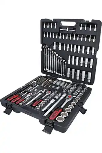 Amazon KS Tools 917.0216 1/4+3/8+1/2 Dopsleutelset, 216-dlg aanbieding