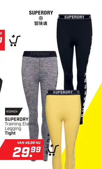 Daka Sport Superdry Training Elastlc Legging Tight aanbieding