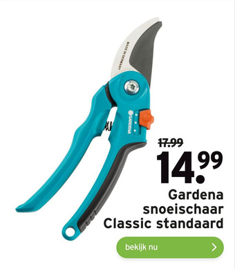GAMMA Gardena snoeischaar Classic standaard aanbieding