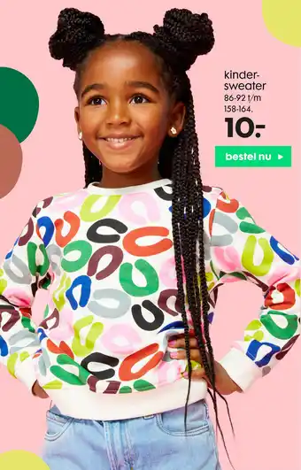 HEMA Kindersweater aanbieding