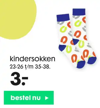 HEMA Kindersokken aanbieding