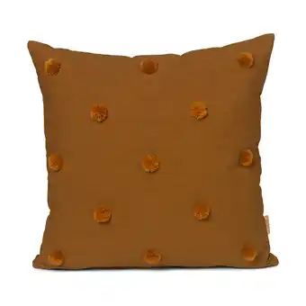 Babypark Ferm Living Dot Tufted Kussen Sugar Kelp Mustard aanbieding