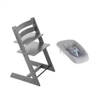 Babypark Stokke Tripp Trapp Storm Grey Incl. Newborn Set aanbieding