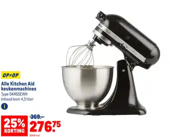 Makro Alle Kitchen Aid keukenmachines aanbieding