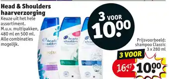 Kruidvat Head & Shoulders haarverzorging aanbieding