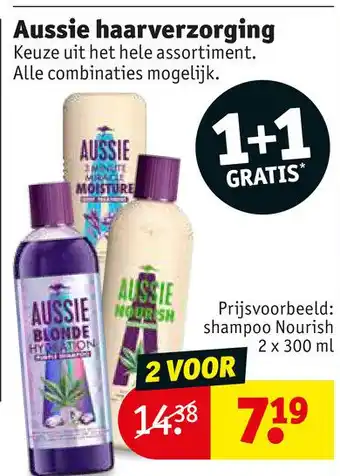 Kruidvat Aussie haarverzorging aanbieding