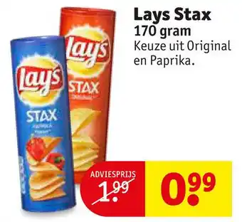 Kruidvat Lavs Stax aanbieding