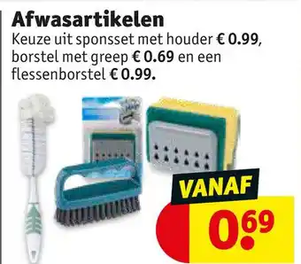 Kruidvat Afwasartikelen aanbieding