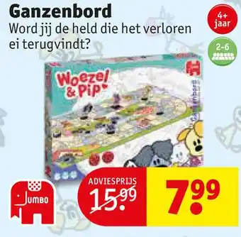 Kruidvat Ganzenbord Word jij de held die het verloren ei terugvindt? aanbieding