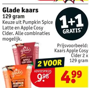 Kruidvat | Glade kaars aanbieding