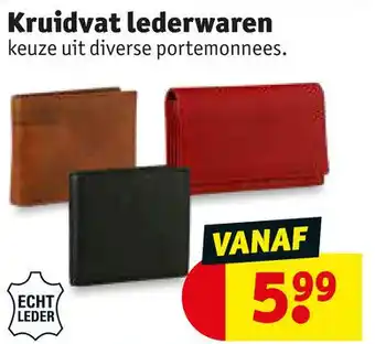 Kruidvat | Kruidvat lederwaren aanbieding