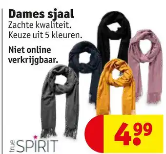 Kruidvat Dames sjaal Zachte kwaliteit. Keuze uit 5 kleuren. aanbieding