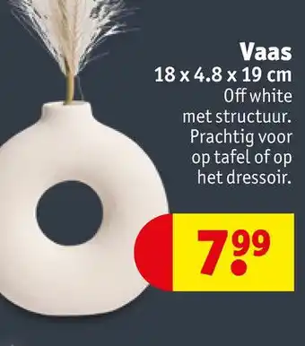Kruidvat Vaas aanbieding