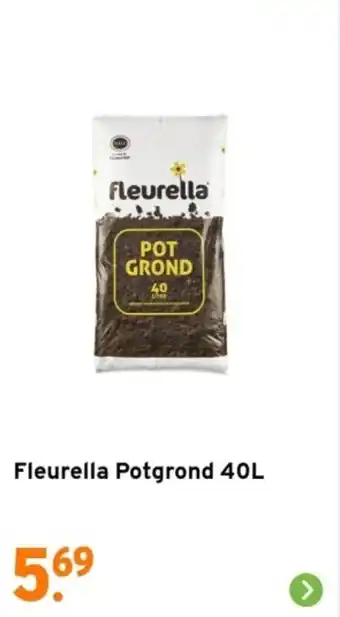 GAMMA Fleurella Potgrond 40L aanbieding