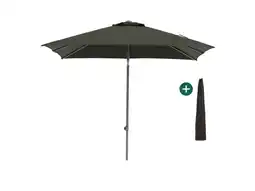 Kees Smit Shadowline Push-up parasol 240x240cm aanbieding