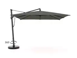 Kees Smit Glatz Sombrano S+ Easy zweefparasol 300x300cm aanbieding