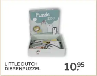 Prenatal Little Dutch Dierenpuzzel aanbieding