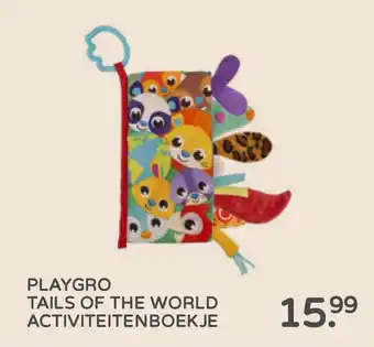 Prenatal Playgro Tails Of The World Activiteitenboekje aanbieding