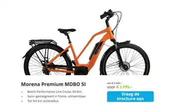 Stella fietsen Morena Premium MDB SI aanbieding