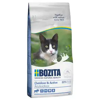 Zooplus 2x2kg Feline Outdoor & Active Bozita Kattenvoer aanbieding