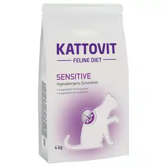 Zooplus 2x4kg Sensitive Protein Kattovit Kattenvoer aanbieding