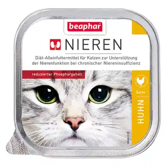 Zooplus 12x100g Beaphar Nierdieet Kippenborst Kattenvoer aanbieding